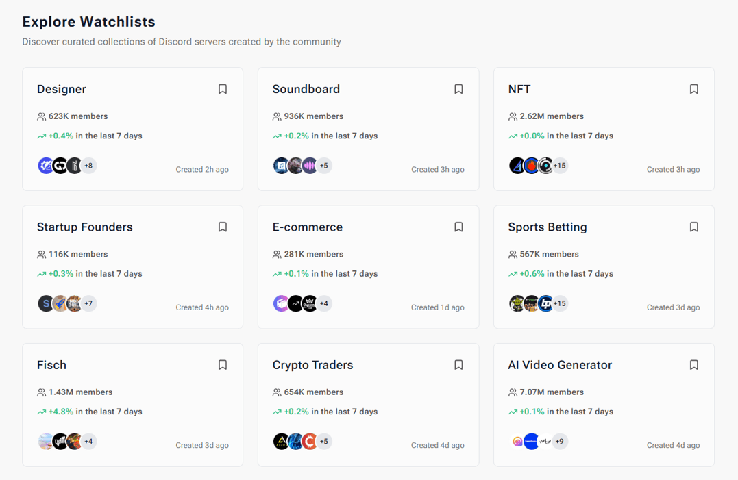 Explore Curated Collections - Light Mode